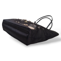 Bolsa Prada Vintage Cetim Preta