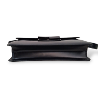 Bolsa Salvatore Ferragamo Preta em Couro Box