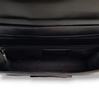 Bolsa Salvatore Ferragamo Preta em Couro Box