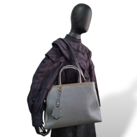 Bolsa Fendi 2 Jours Cinza 