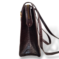 Bolsa Salvatore Ferragamo Couro Marrom