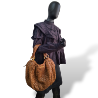 Bolsa Miu Miu Woven Marrom