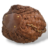 Bolsa Miu Miu Woven Marrom