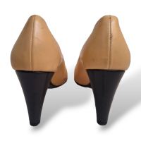 Scarpin Chanel Cap Toe Bicolor-33
