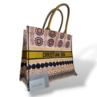 Bolsa Christian Dior Tote Book Large Bordada