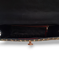 Bolsa Valentino Rockstud Spike Militar