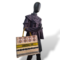 Bolsa Christian Dior Tote Book Large Bordada