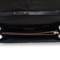 Bolsa Valentino Veludo Preta Rockstud