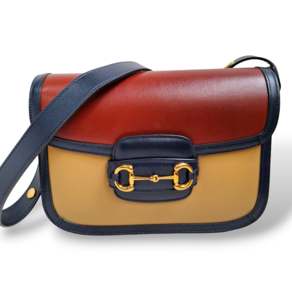 Bolsa Gucci Horsebit 1955 Tricolor 