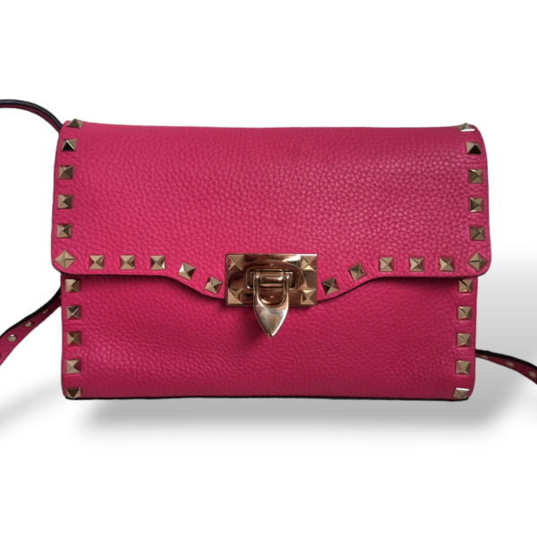 Bolsa Valentino Rockstud Pink