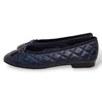 Sapatilha Chanel Azul Marinho - 37