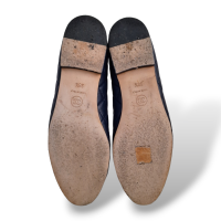 Sapatilha Chanel Azul Marinho - 37