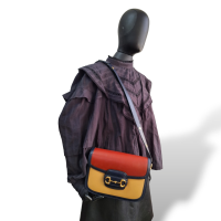 Bolsa Gucci Horsebit 1955 Tricolor 