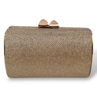 Clutch Jimmy Choo Dourada 