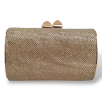 Clutch Jimmy Choo Dourada 