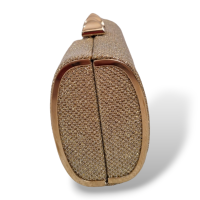 Clutch Jimmy Choo Dourada 
