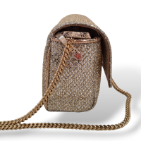 Bolsa Jimmy Choo Dourada