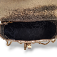 Bolsa Jimmy Choo Dourada