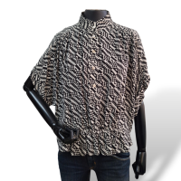 Blusa Isabel Marant Preta e Branca-38