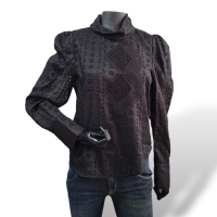 Blusa Isabel Marant Preta Manga longa - Vazado