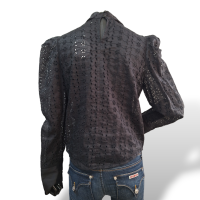 Blusa Isabel Marant Preta Manga longa - Vazado
