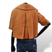 Casaco Chloé Caramelo com botões-40