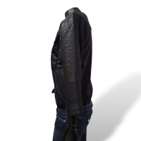 Malha Moncler Blilhante Preta-P