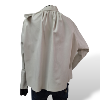 Blusa Isabel Marant Couro Off White-36