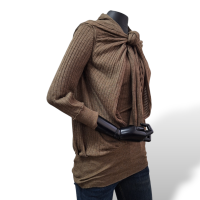 Blusa Louis Vuitton Lã Marrom-G