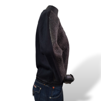 Malha Moncler Blilhante Preta-P