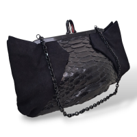Clutch Christian Louboutin Preta 