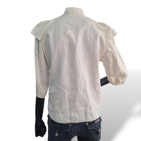 Blusa Chloé Off White com babado na frente-38