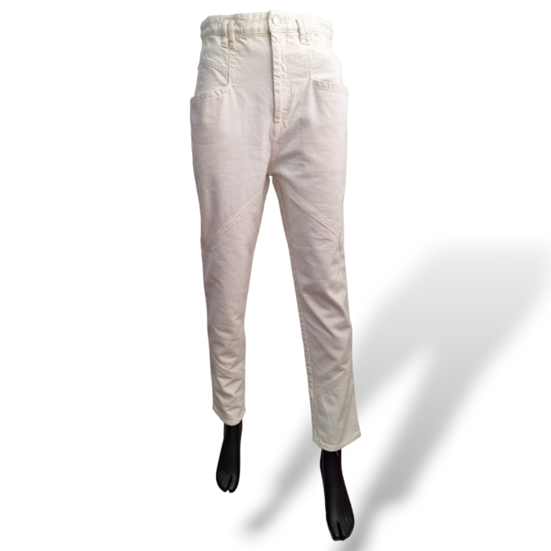 Calça Isabel Marant Off White-36 Calça Isabel Marant Off White-36