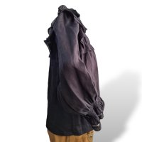 Blusa Isabel Marant Preta Manga Longa - Bordado na manga-38