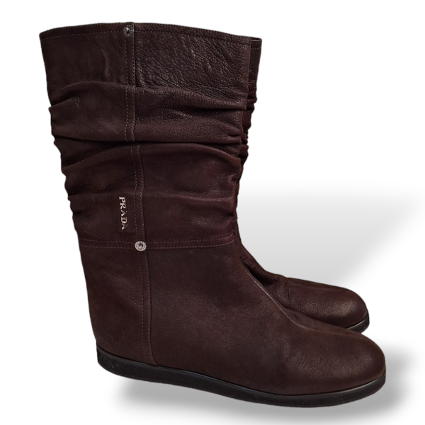 Bota Prada Slouch Marrom - 37