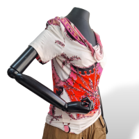 Blusa Emilio Pucci Estampado - Rosa
