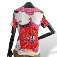 Blusa Emilio Pucci Estampado - Rosa