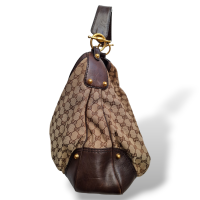 Bolsa Gucci Jockey Large Canvas GG Supreme