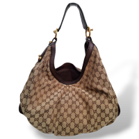Bolsa Gucci Jockey Large Canvas GG Supreme