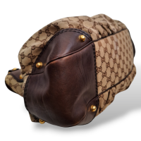 Bolsa Gucci Jockey Large Canvas GG Supreme