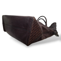 Bolsa Bottega Veneta Couro Marrom 