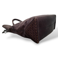 Bolsa Bottega Veneta Couro Marrom 