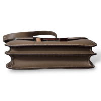 Bolsa Hermès Constance 24 Couro Epsom Etoupe Ferragem Dourada