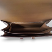 Bolsa Hermès Constance 24 Couro Epsom Etoupe Ferragem Dourada