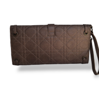 Clutch Christian Dior Cannage Bronze