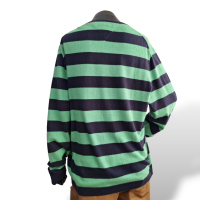 Blusa Tommy Hilfiger Listrada Verde-G