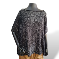 Blusa Eileen Fisher Preta-PP