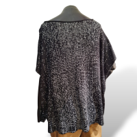 Blusa Eileen Fisher Preta-PP