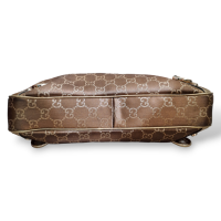 Bolsa Gucci Abbey Monograma GG Dourada