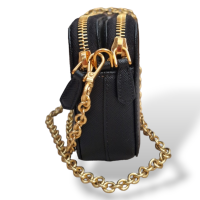Bolsa Prada Couro Saffiano Crossbody